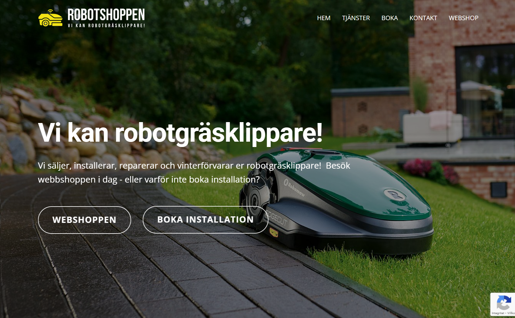 Robotshoppen.se - nya hemsidan